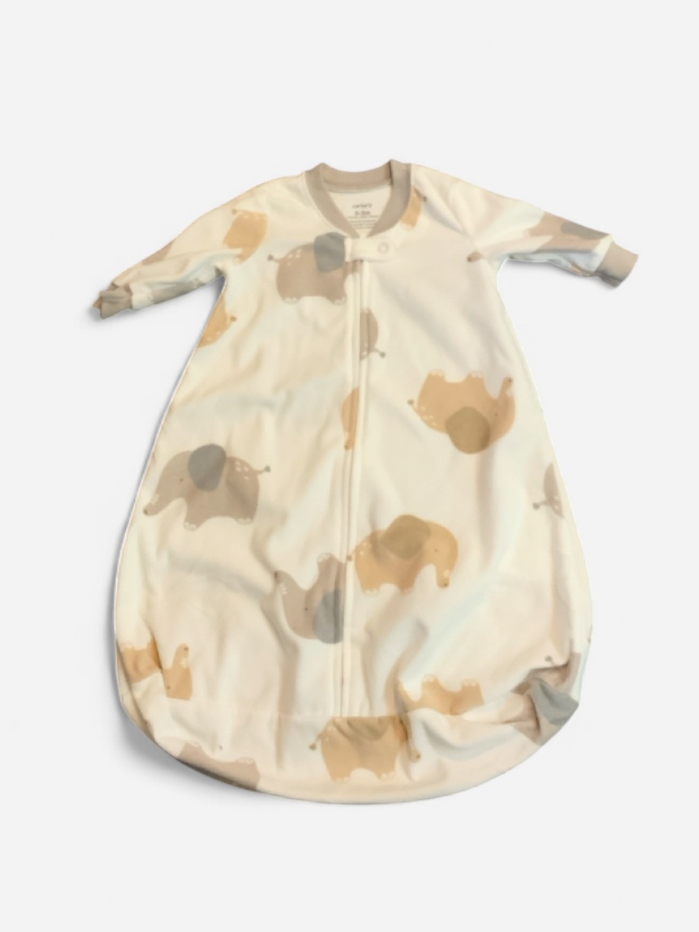 Carter's Baby Fleece Sleep Sack w/ Elephants Size: 0-3M